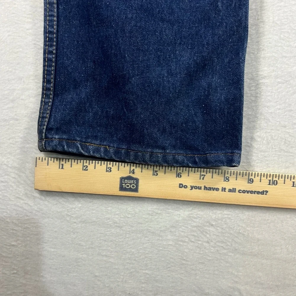 Vintage Saddle King Mens Dark Wash Jeans‎ Classic Fit 38x29 made in USA